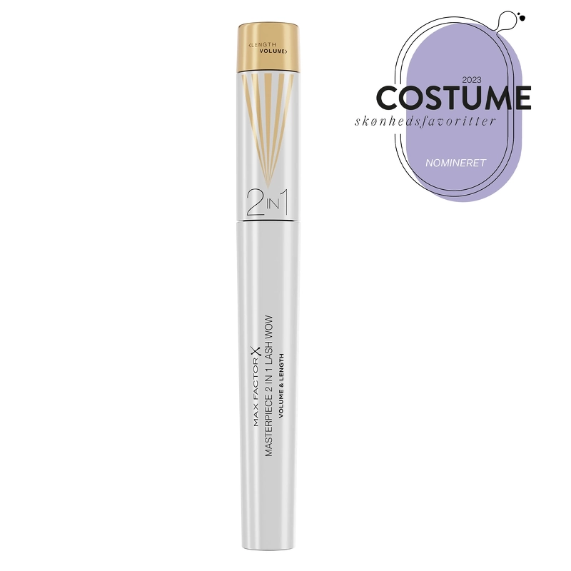Sort Max Factor Masterpiece Lash Wow Mascara 001 Black - Max Factor Lash  - 3616303408961