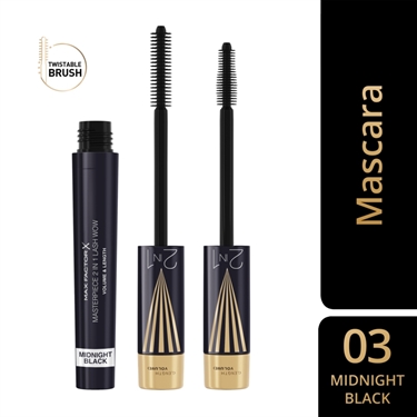 Sort Max Factor Masterpiece Lash Wow Midnight Black - Max Factor Lash  - 3616304749780