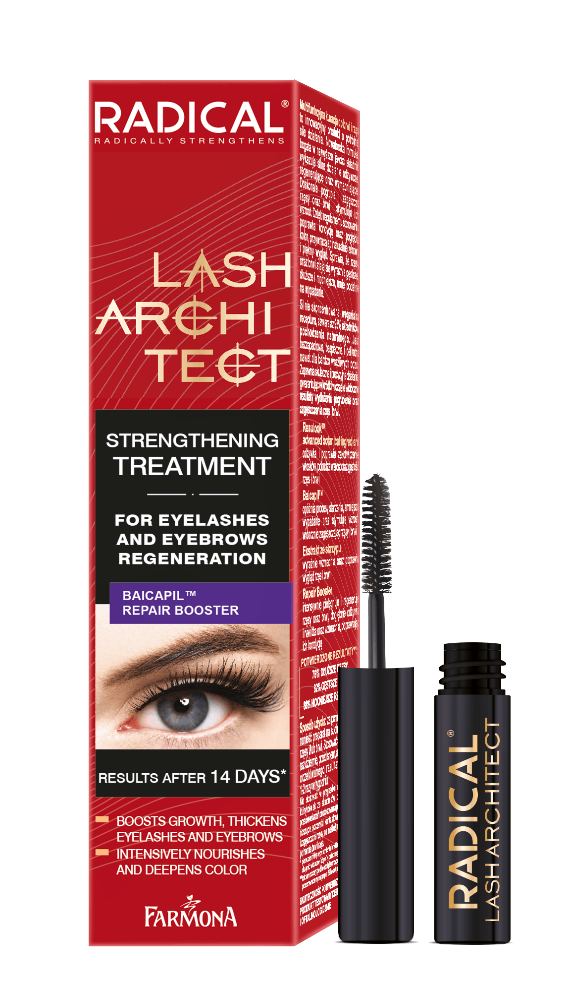 Radical Lash Architect Strengthening Treatment For Eyelashes And Eyebrows Regeneration - Radical Lash  - 5900117978368