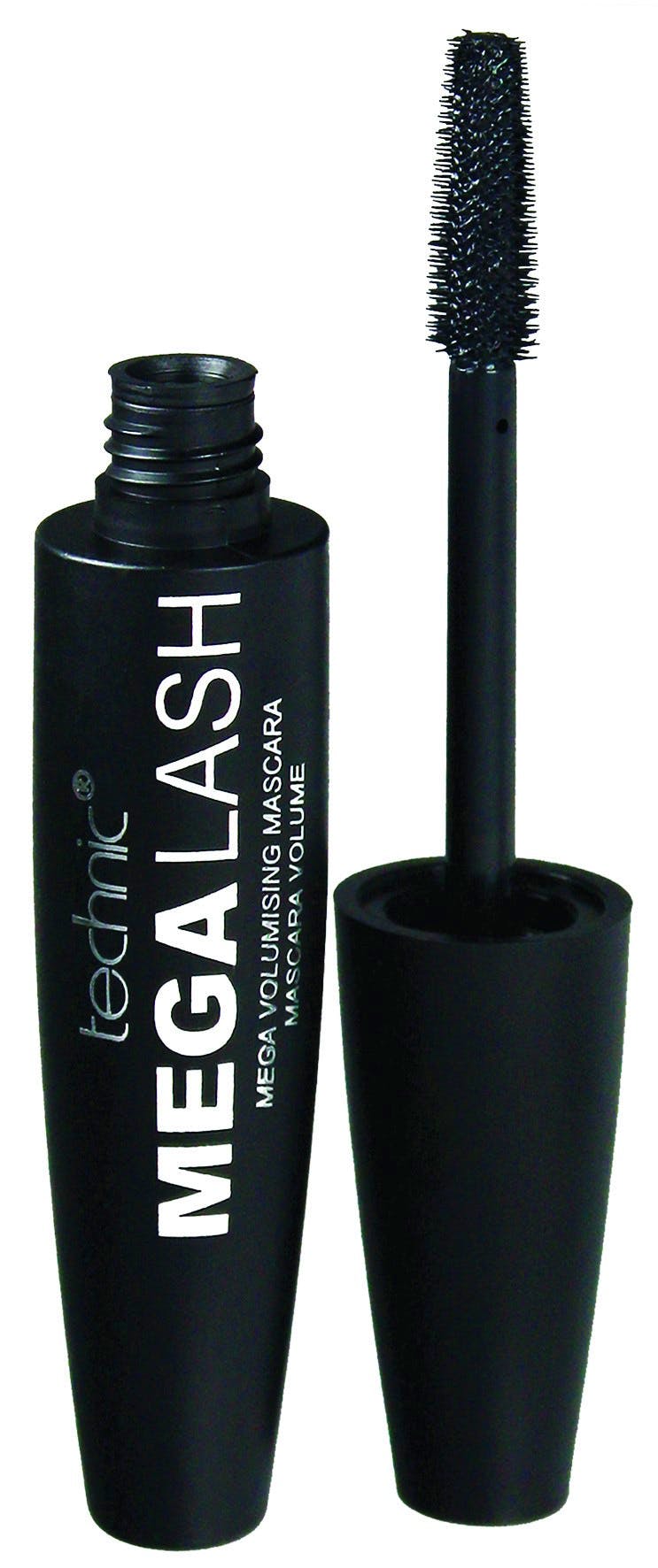 Sort Technic Mega Lash Volumising Mascara Black - Technic Lash  - 5021769265122