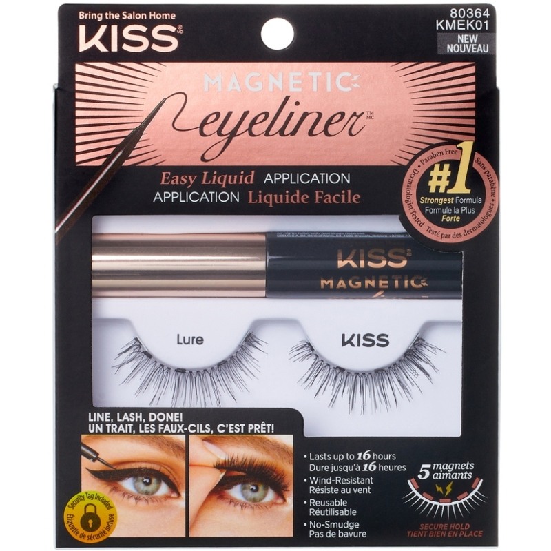Kiss Magnetic Eyeliner & Lash Kit Lure - Kiss Lash  - 731509803648