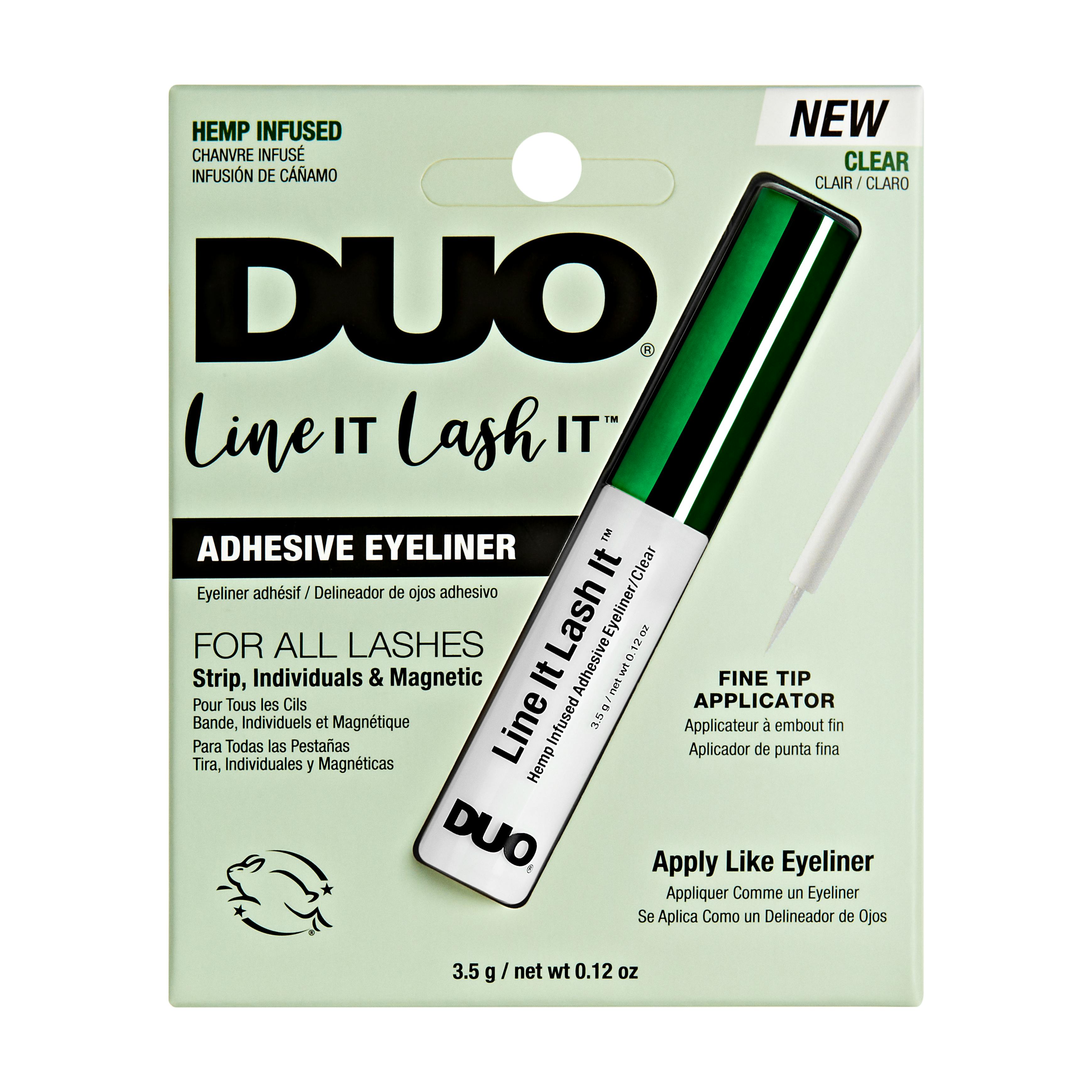 Duo Line Lash Hemp Infused Clear - Duo Lash  - 0074764366481