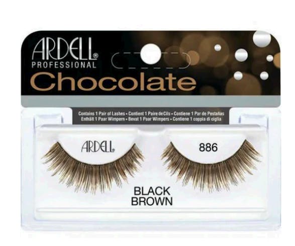 Sort Ardell Chocolate Lash 886 Black Brown Par - Ardell Lash  - 0074764618863