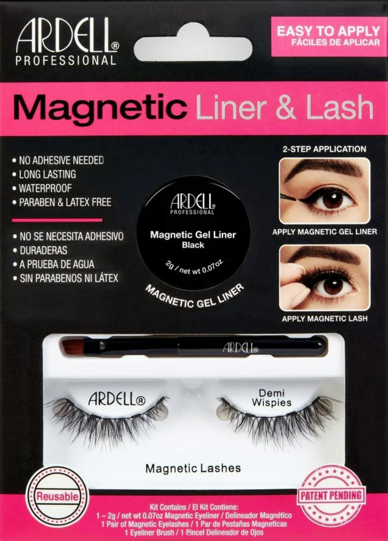 Ardell Magnetic Liner & Lash Demi Wispies Par Stk - Ardell Lash  - 0074764368515