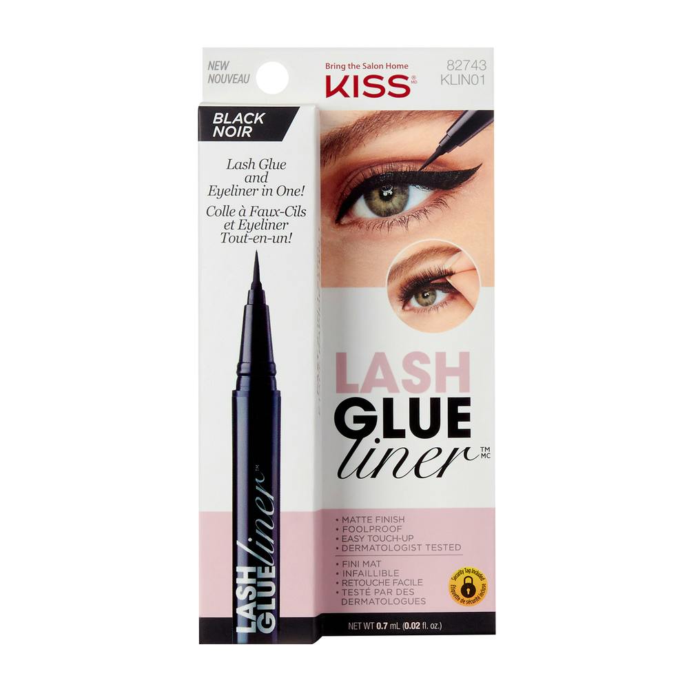 Sort Kiss Lash Glue Liner Black - Kiss Lash  - 0731509827439