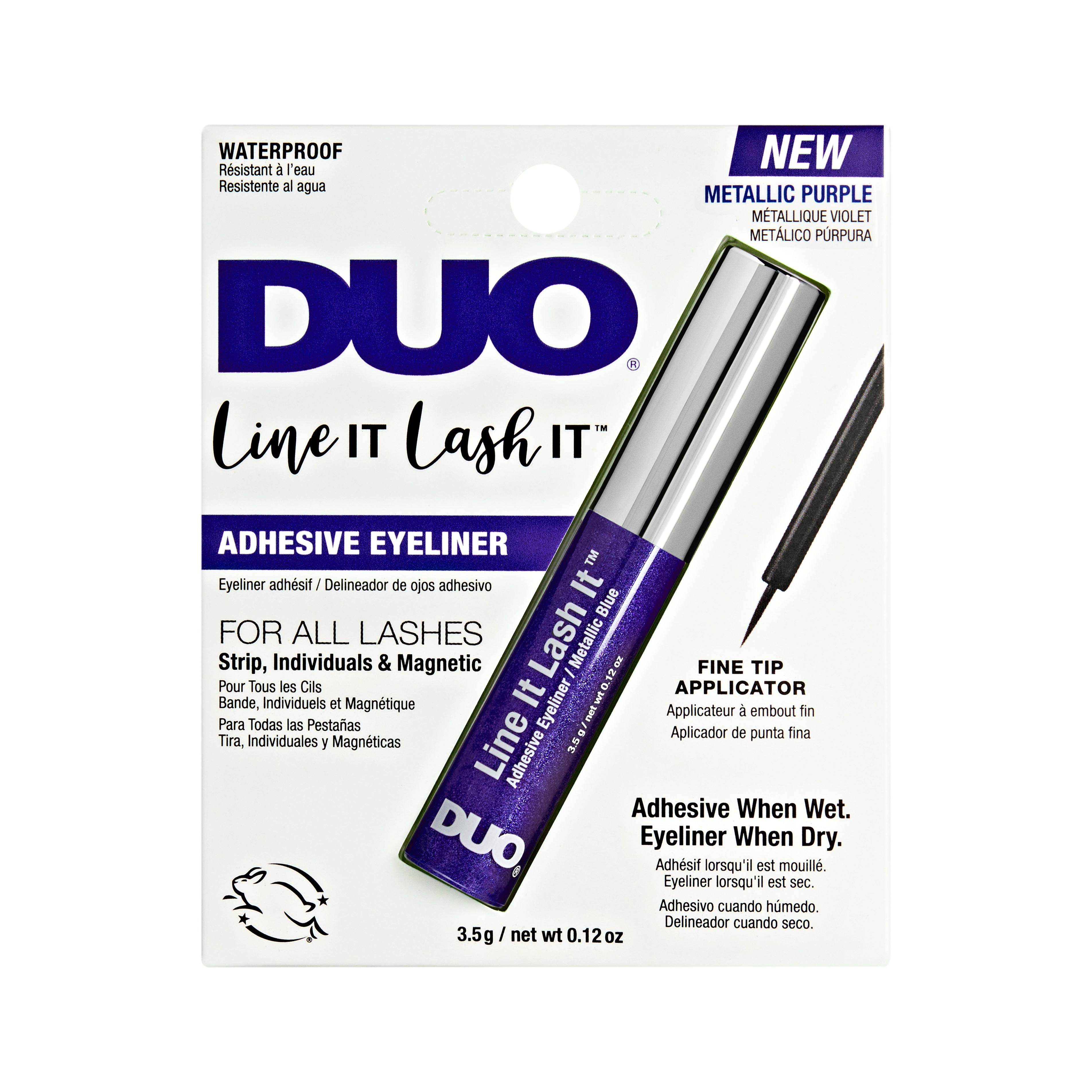 Lilla Duo Line Lash Metallic Purple - Duo Lash  - 0073930850618