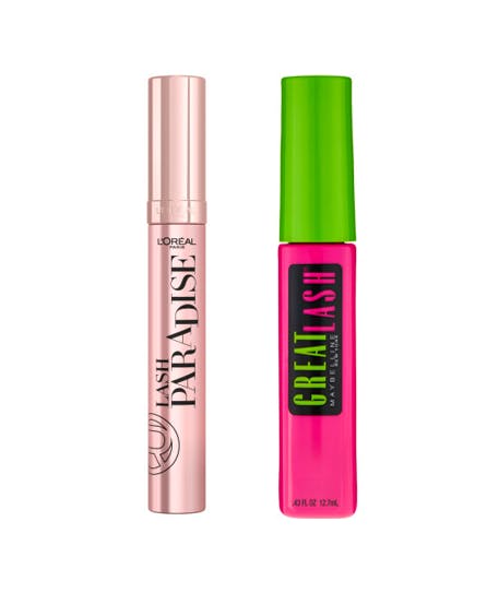Sort Luxplus & Oreal Paradise Mascara Black & Maybelline Great Lash Mascara Very Black Stk - Luxplus Lash  - 3600523503285