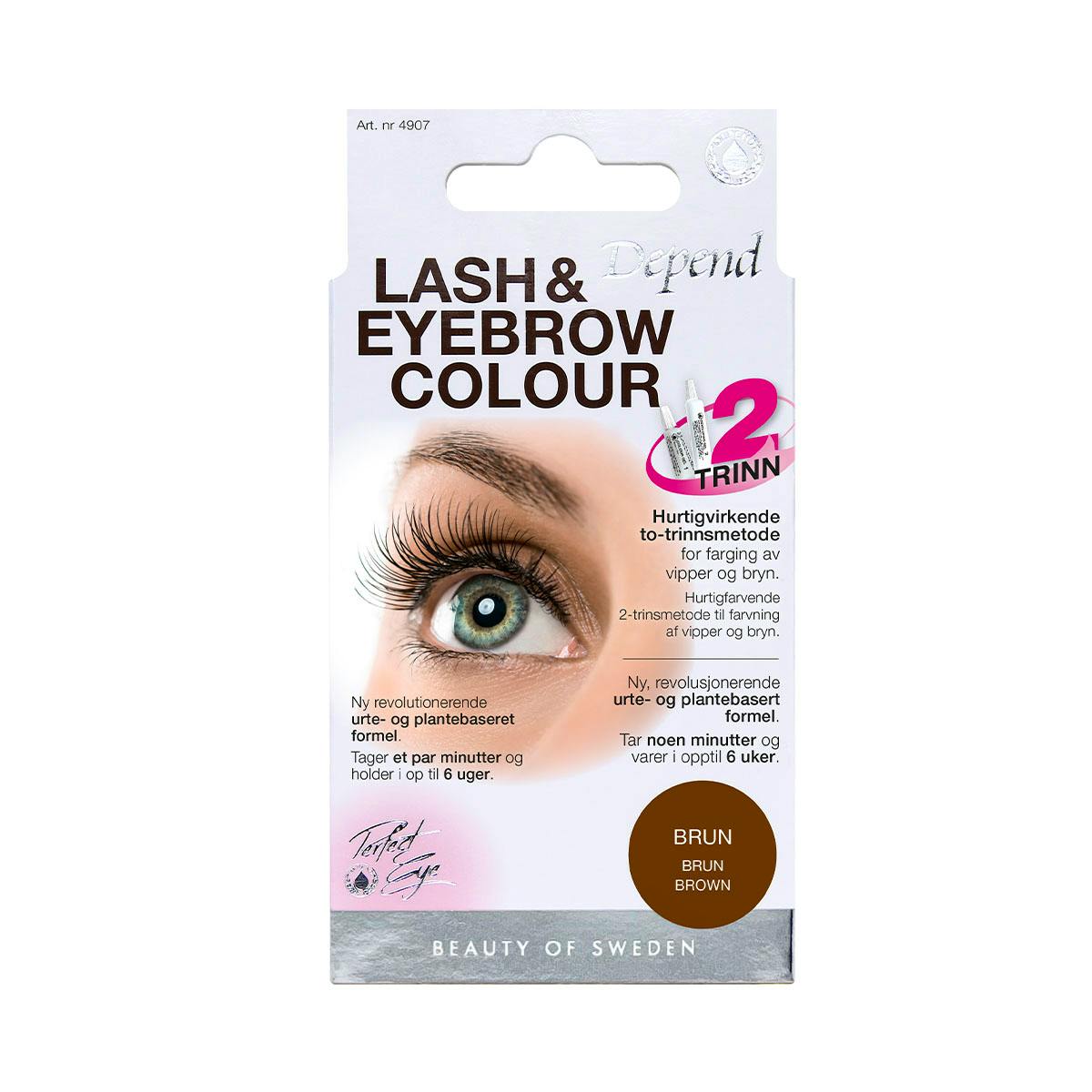 Depend Lash & Eyebrow Colour Brown Pcs - Depend Lash  - 7040444907001