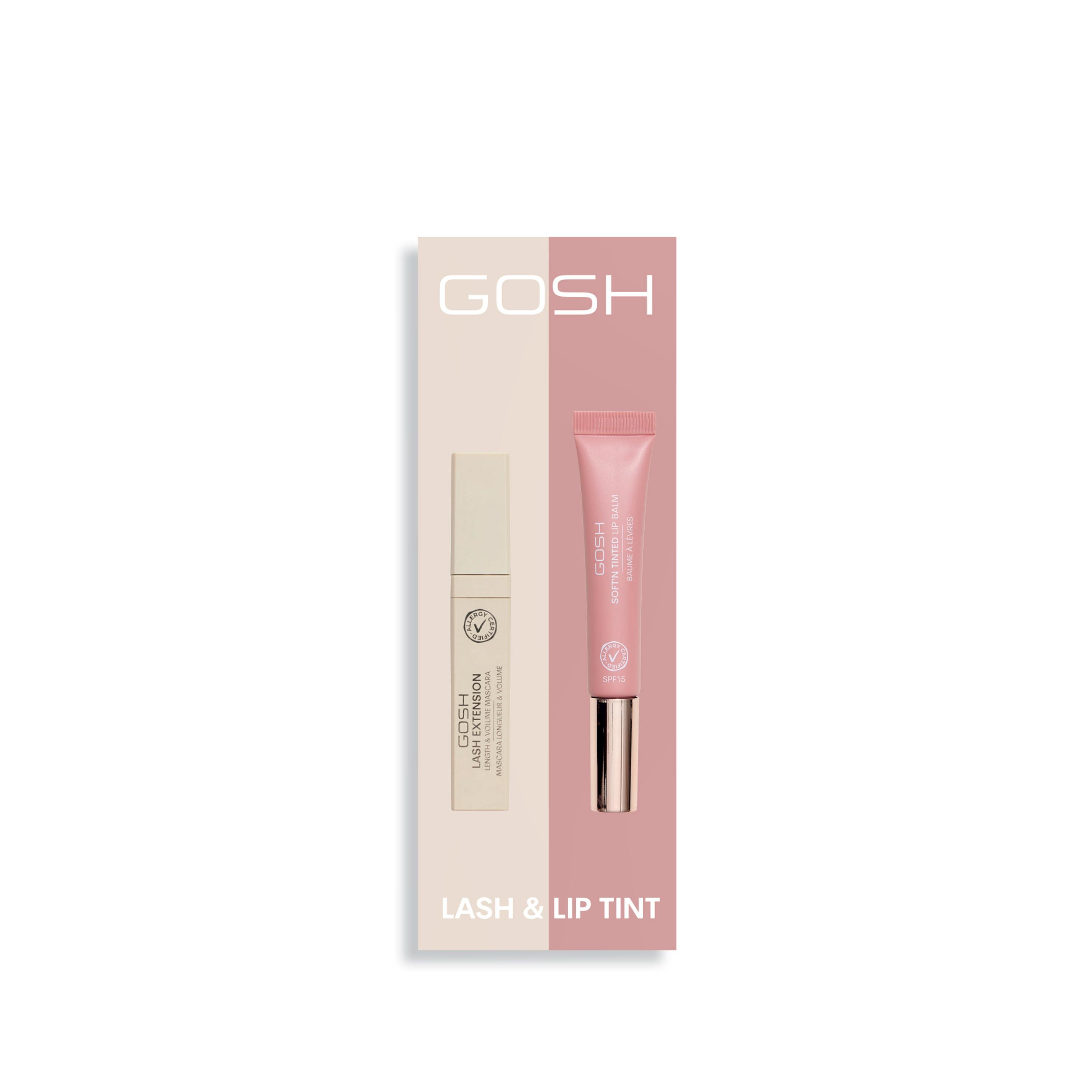 Gosh Lash & Lip Tint Gift Box Stk - Gosh Lash  - 5711914213213