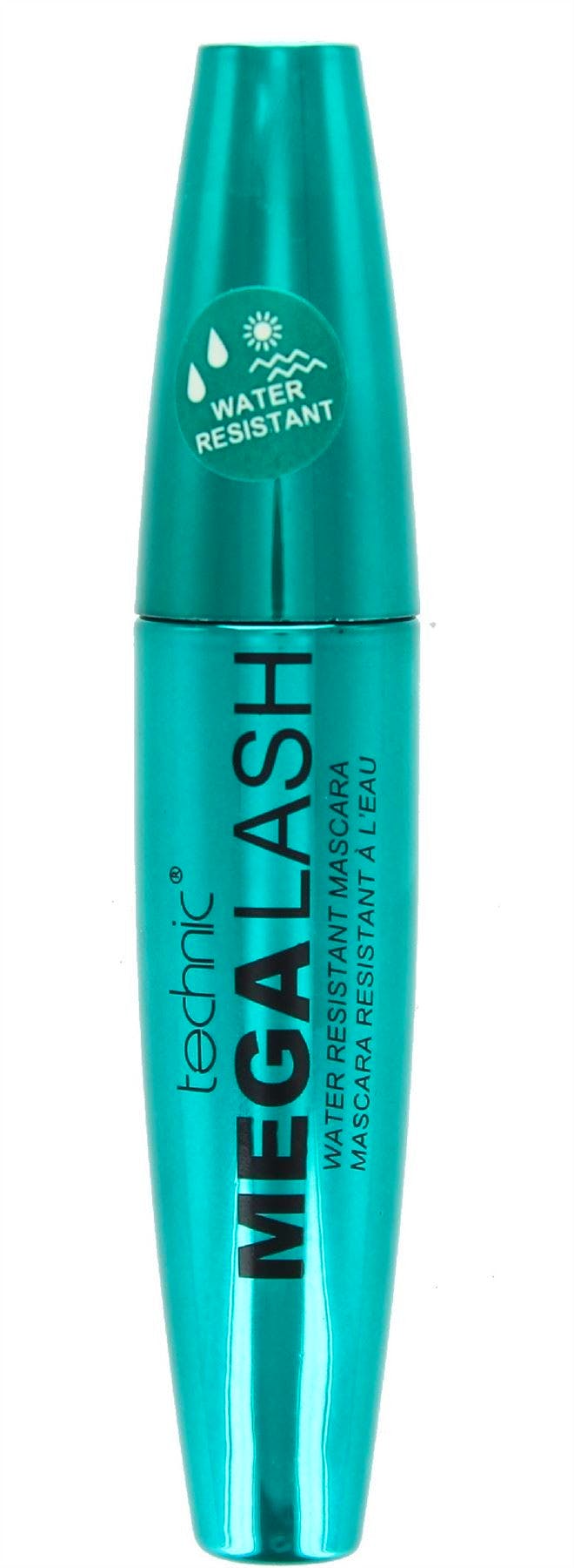 Sort Technic Mega Lash Volumising Waterproof Mascara Black - Technic Lash  - 5021769275169