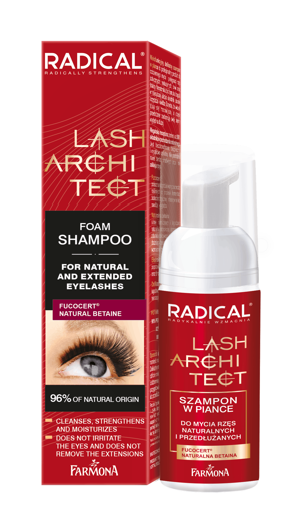 Radical Lash Architect Foam Shampoo - Radical Lash  - 5900117978313