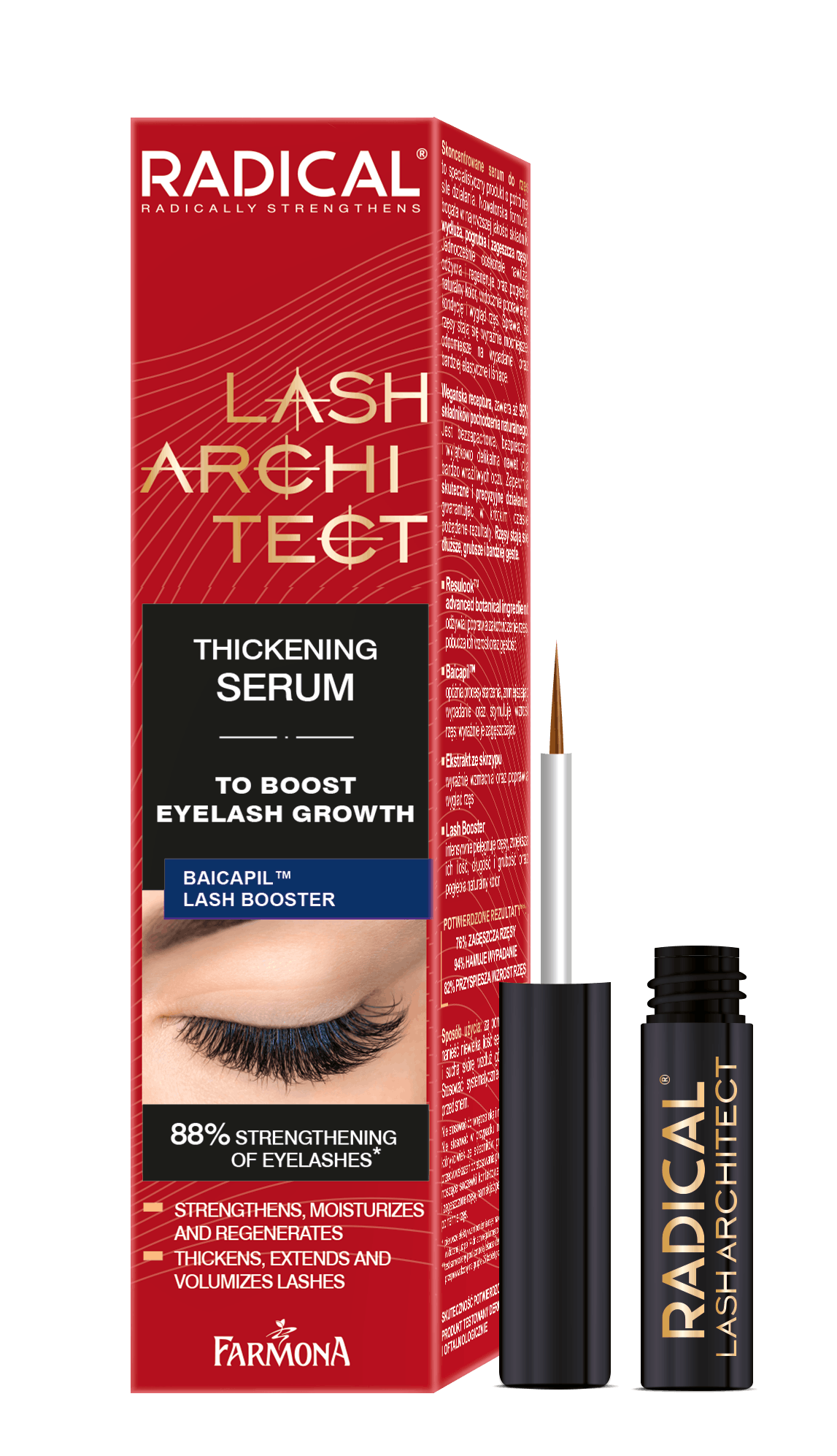 Radical Lash Architect Thickening Serum Boost Eyelash Growth - Radical Lash  - 5900117978337