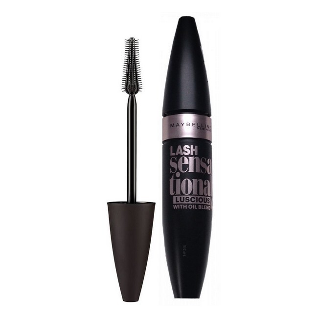 Sort Maybelline Lash Sensational Luscious Mascara Black - Maybelline Lash  - 3600531320065
