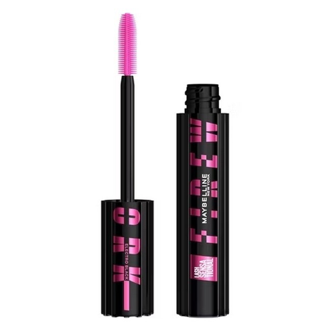 Sort Maybelline Lash Sensationel Firework Mascara Electro Black - Maybelline Lash  - 0000030189218